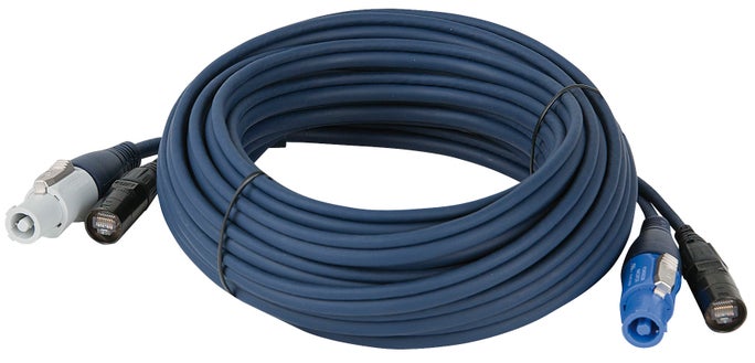 Hybridkabel, Neutrik Powercon / Ethercon - DAP | Bellalite Hybridkabel, Neutrik Powercon / Ethercon - DAP | Bellalite