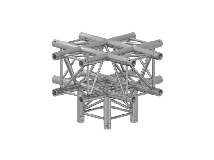 Prolyte 4-kant tross E20V 5-Way Cross + Down - Prolyte | Bellalite Prolyte 4-kant tross E20V 5-Way Cross + Down - Prolyte | Bellalite