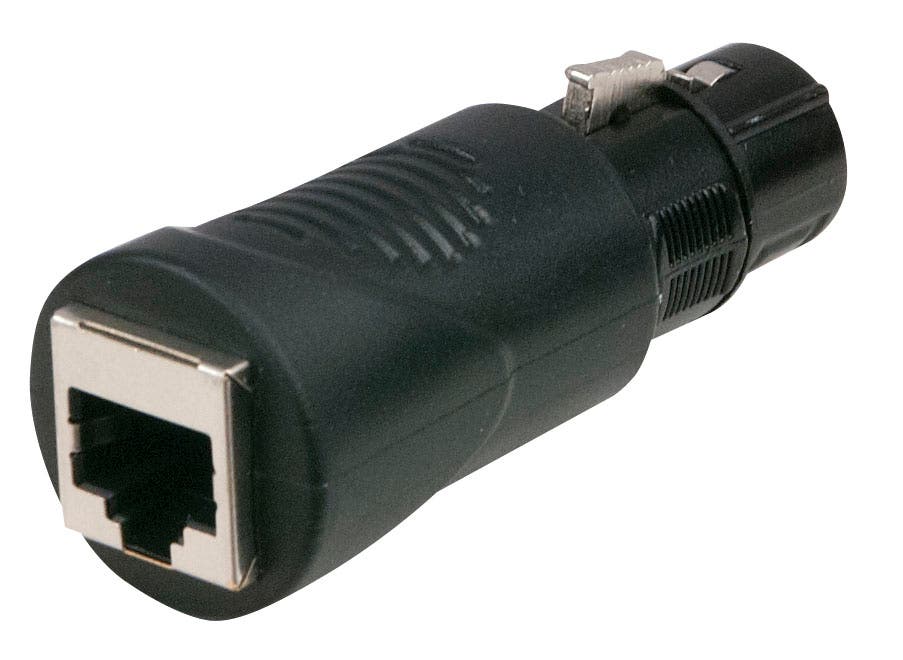 DMX-vända XLR 3-pin Hona / RJ45 - DAP | Bellalite DMX-vända XLR 3-pin Hona / RJ45 - DAP | Bellalite