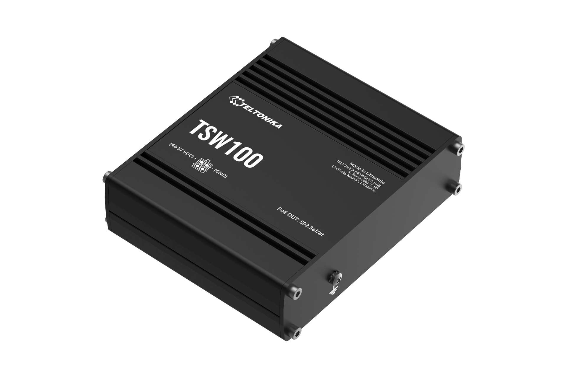 Teltonika TSW100 4-Port PoE+ Switch  - Teltonika | Bellalite