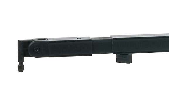 Pipe & Drape - Telescopic Drape Support 90-120cm Svart - Wentex | Bellalite Pipe & Drape - Telescopic Drape Support 90-120cm Svart - Wentex | Bellalite