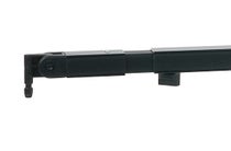 Pipe & Drape - Telescopic Drape Support 90-120cm Svart - Wentex | Bellalite Pipe & Drape - Telescopic Drape Support 90-120cm Svart - Wentex | Bellalite