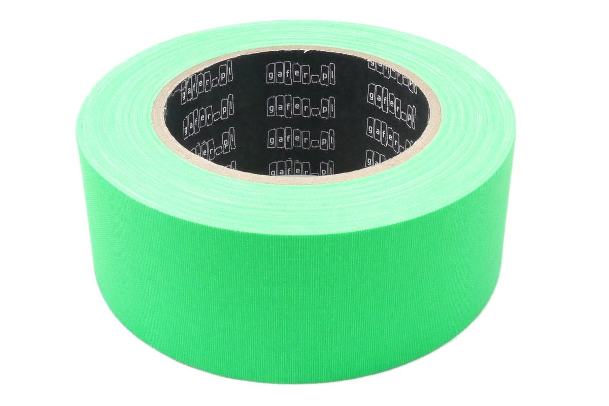 Pro Fluorescent Tape 48mm x 25m Grön - Gafer.pl | Bellalite