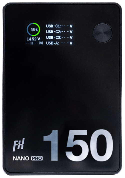 FXLION NANO PRO 150 14,4V 147Wh V-mount - FXLION | Bellalite