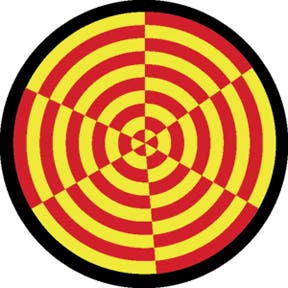 Pattern Polar Glasgobo färg, M-Size (66mm) - Rosco | Bellalite Pattern Polar Glasgobo färg, M-Size (66mm) - Rosco | Bellalite
