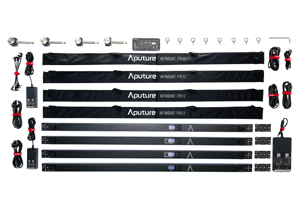 Aputure INFINIBAR PB12 4-Light Kit   - APUTURE | Bellalite