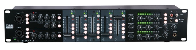 Ljudmixer DAP IMIX-7.3 Install Mixer 2U - DAP | Bellalite Ljudmixer DAP IMIX-7.3 Install Mixer 2U - DAP | Bellalite