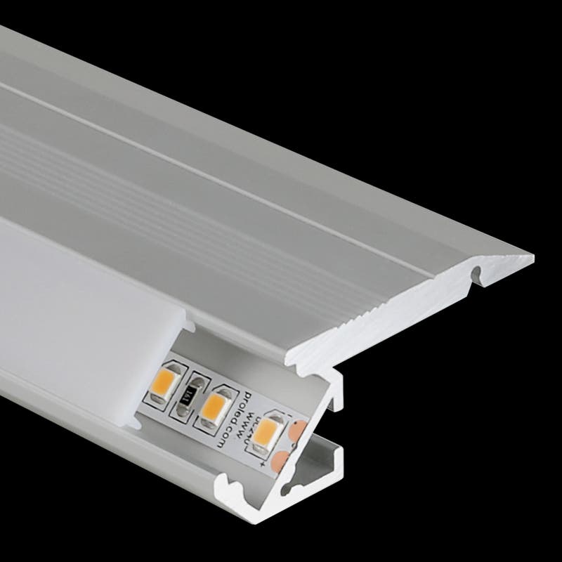 Aluminiumprofil S-Line Step Up, per meter Alu - PROLED | Bellalite Aluminiumprofil S-Line Step Up, per meter Alu - PROLED | Bellalite