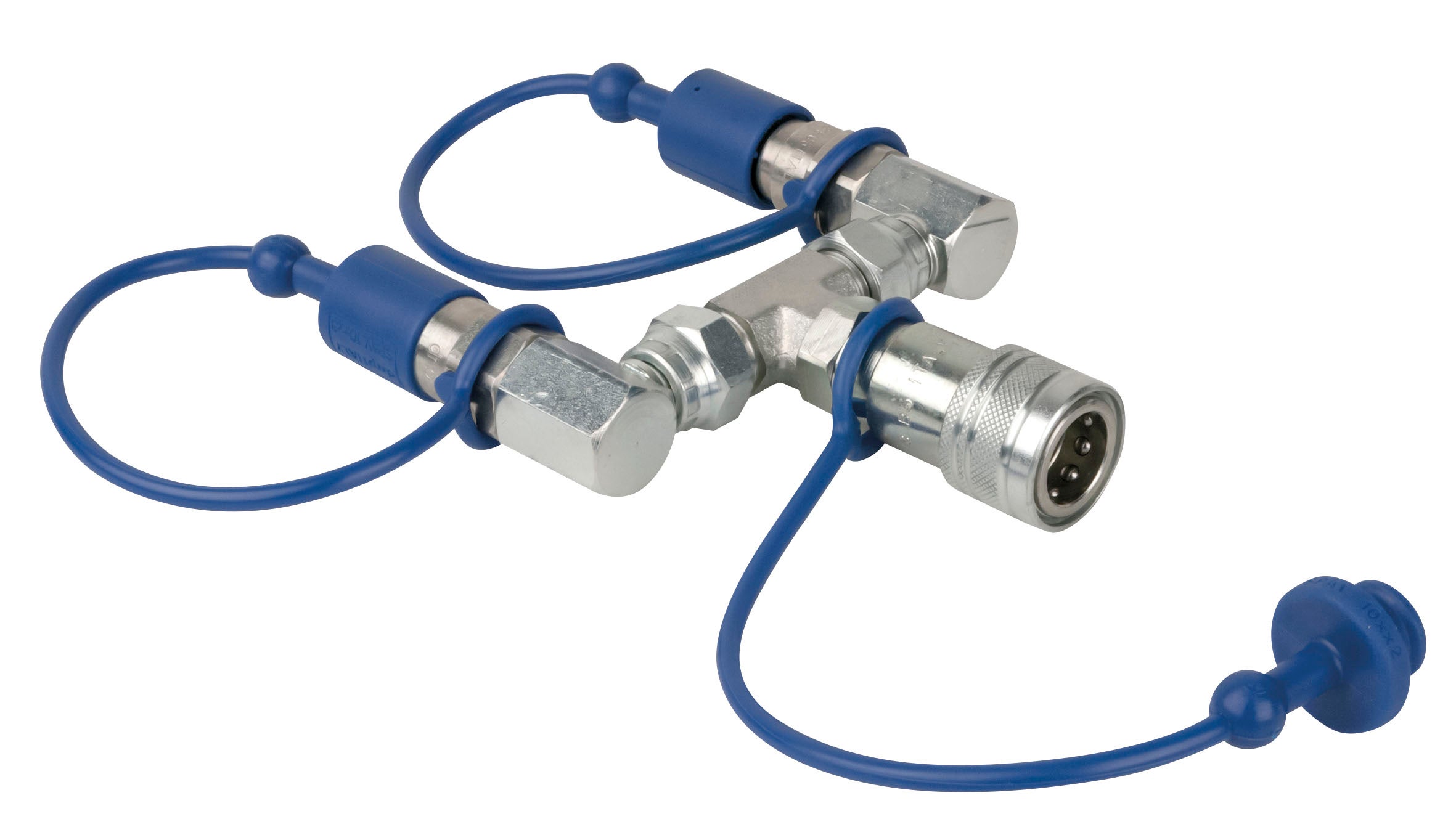 FX CO2 3/8 Qlock 2-way combiner - Showtec | Bellalite