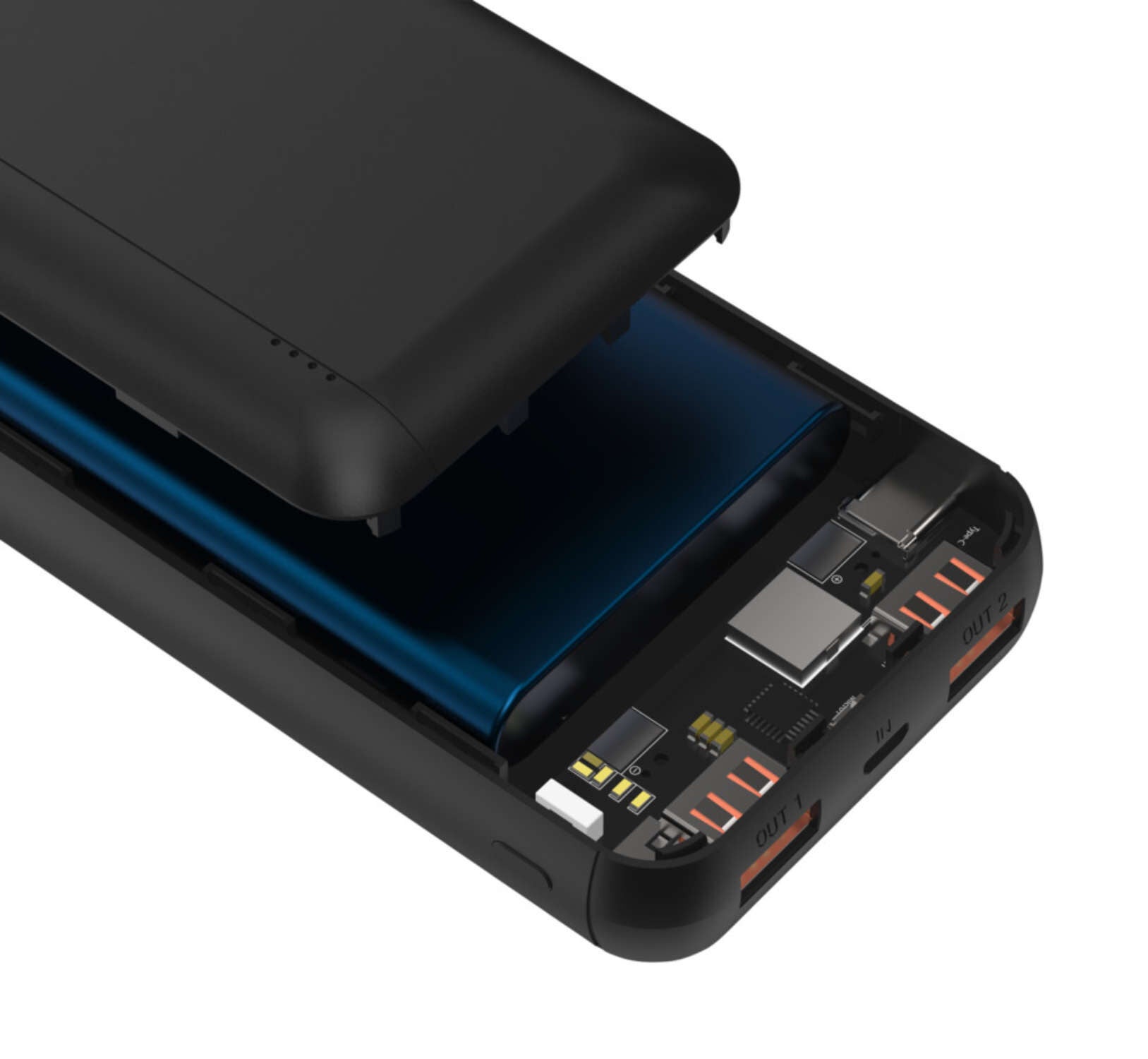 Powerbank 20000mAh 20W PB320PD 20000 mAh, Quick Charge 3.0 & Power Delivery (PD) - Ansmann | Bellalite