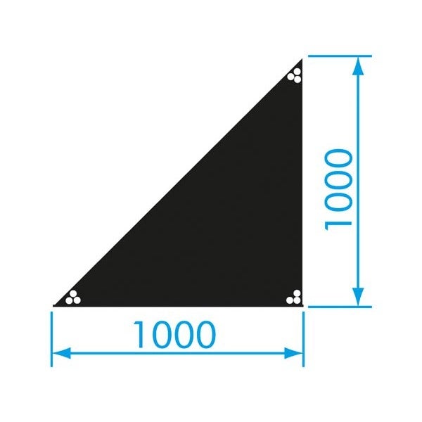 StageDex Basicline Triangle 100x100cm - Prolyte | Bellalite