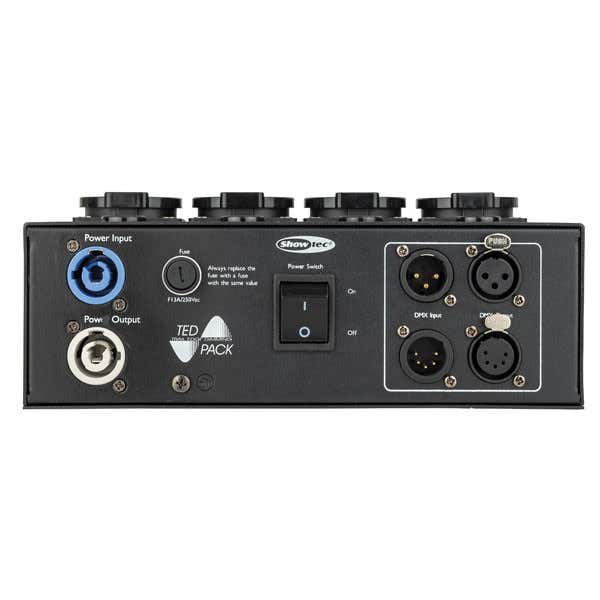 TED Pack LC 4-channel dimmer pack w. local control - Showtec | Bellalite TED Pack LC 4-channel dimmer pack w. local control - Showtec | Bellalite