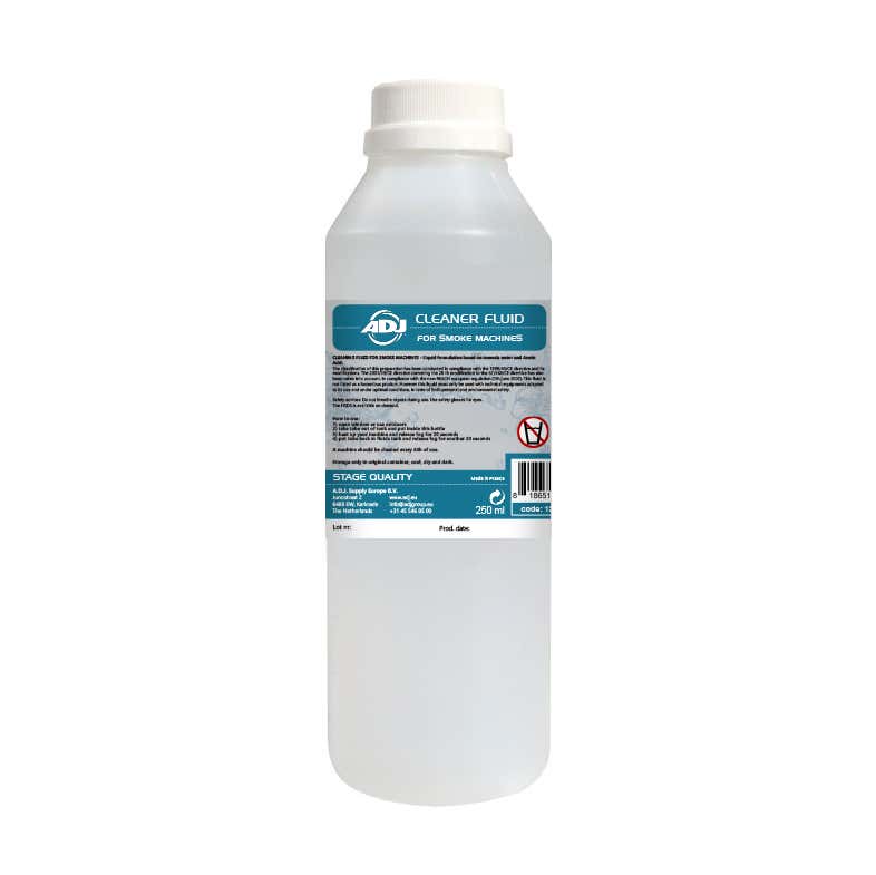 Cleaning Fluid f. Fog Machines 250ml - ADJ | Bellalite Cleaning Fluid f. Fog Machines 250ml - ADJ | Bellalite
