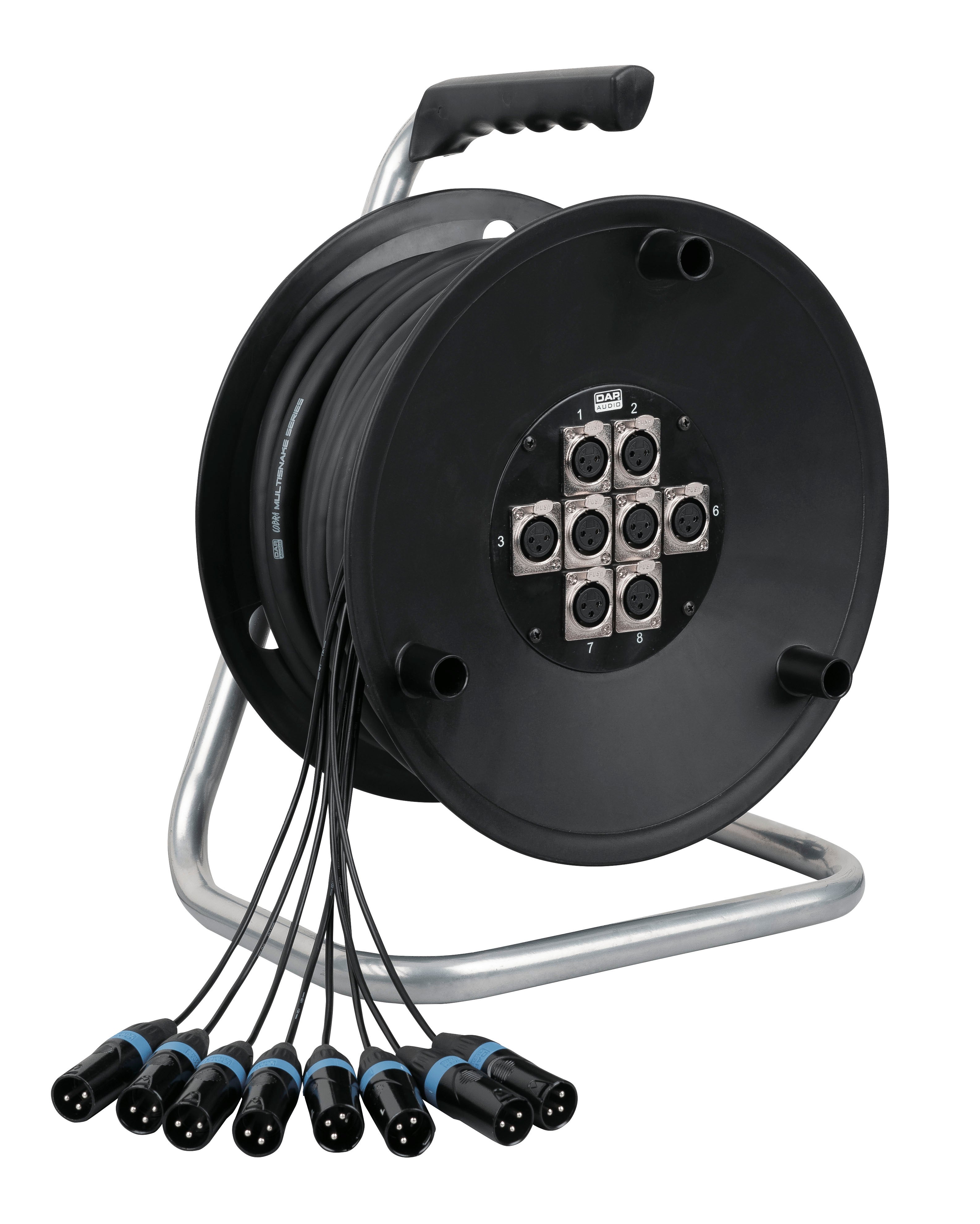 Stagewheel Python 8x XLR - DAP | Bellalite