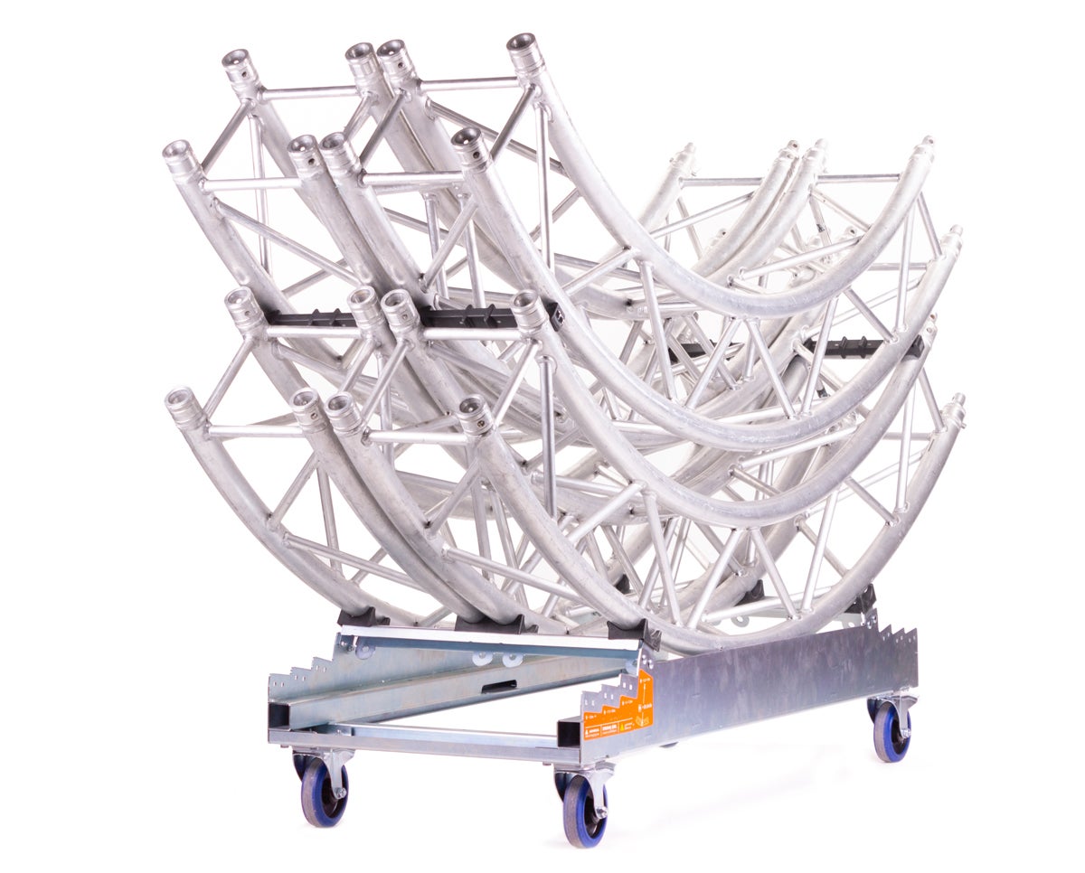 Admiral Strong Girl Truss 40 4x 125mm bromsade hjul - Admiral Staging | Bellalite