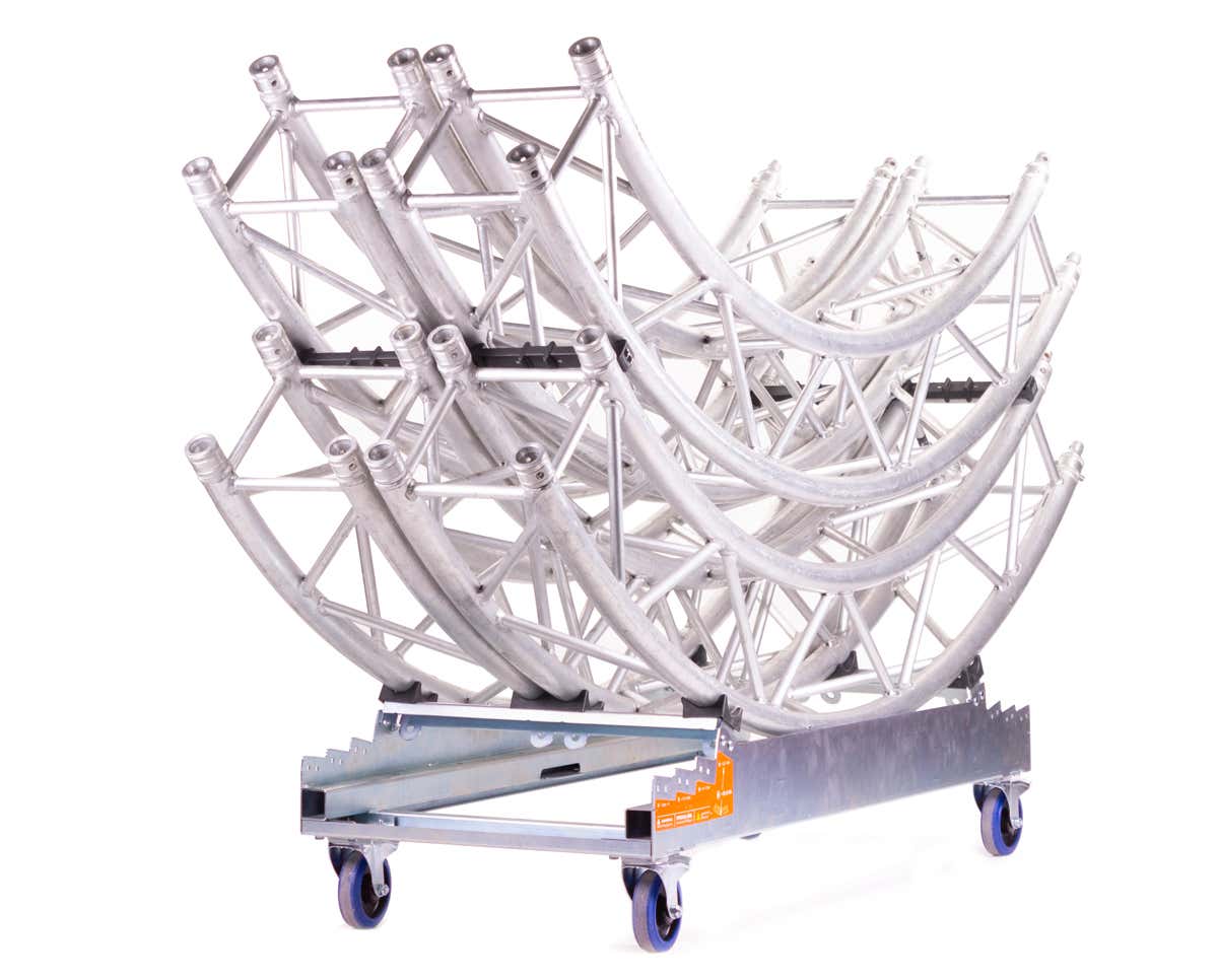 Admiral Strong Girl Truss 40 4x 125mm bromsade hjul - Admiral Staging | Bellalite Admiral Strong Girl Truss 40 4x 125mm bromsade hjul - Admiral Staging | Bellalite