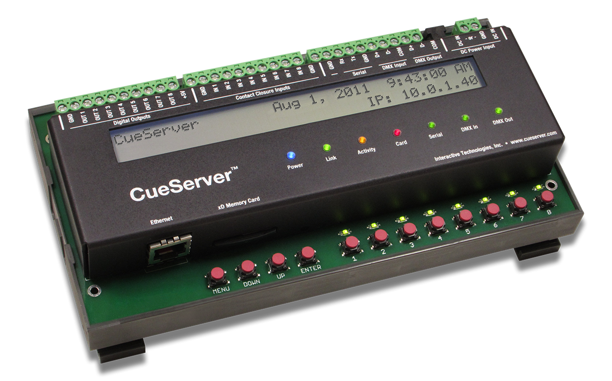 CueServer Pro DIN CS-840  - IT | Bellalite