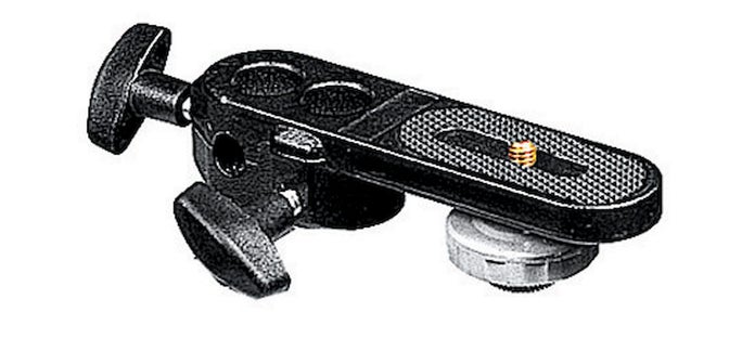 Manfrotto 143BKT Camera/Umbrella Bracket - Manfrotto | Bellalite Manfrotto 143BKT Camera/Umbrella Bracket - Manfrotto | Bellalite