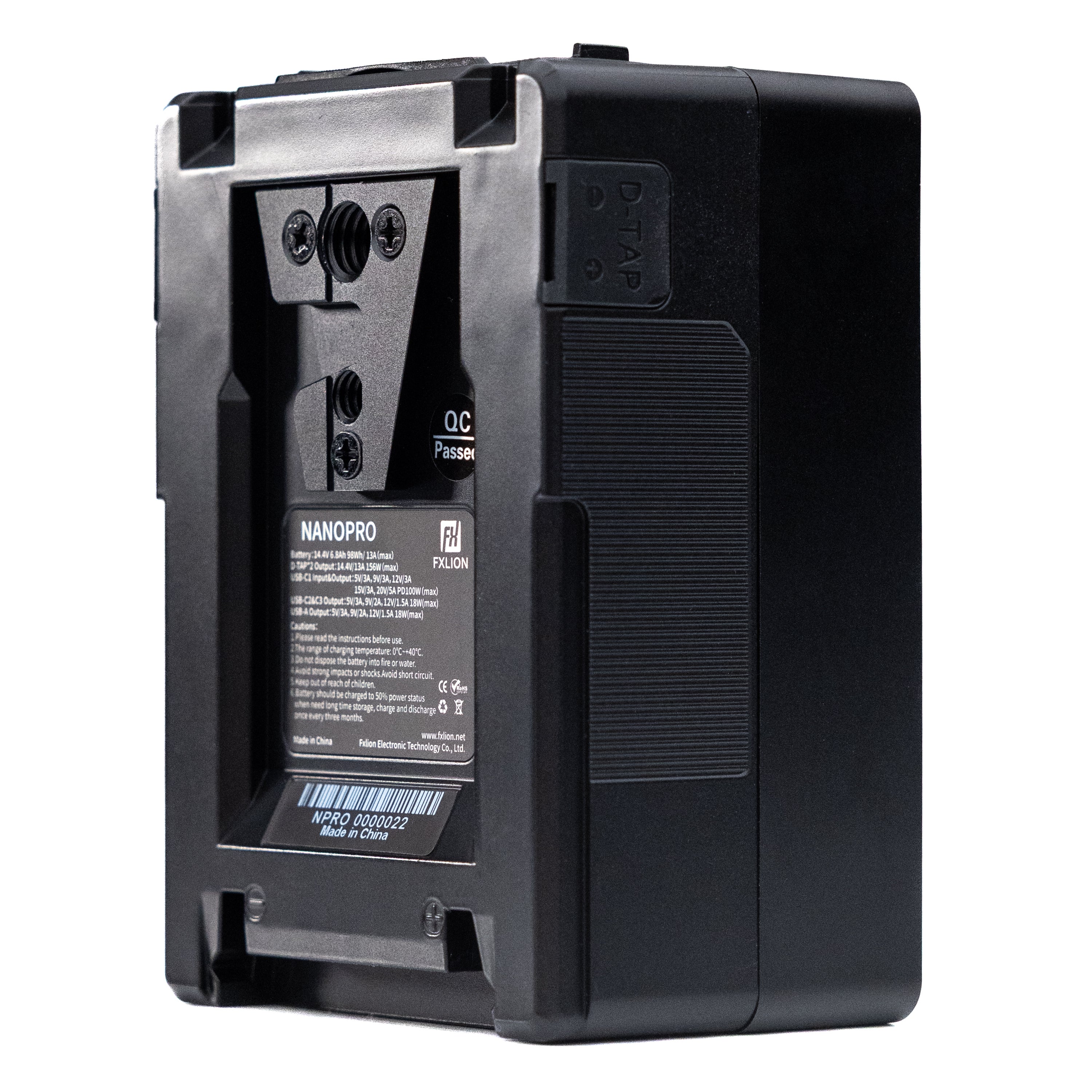 FXLION NANO PRO 14,4V 98Wh V-mount  - FXLION | Bellalite