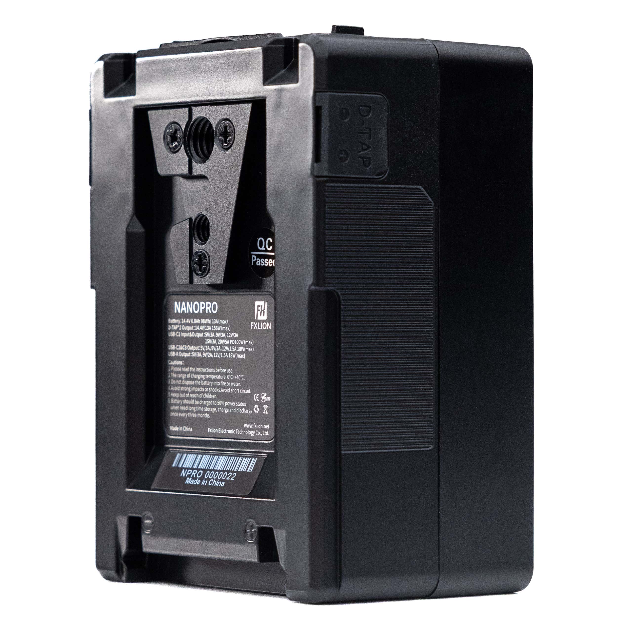 FXLION NANO PRO 14,4V 98Wh V-mount - FXLION | Bellalite FXLION NANO PRO 14,4V 98Wh V-mount - FXLION | Bellalite