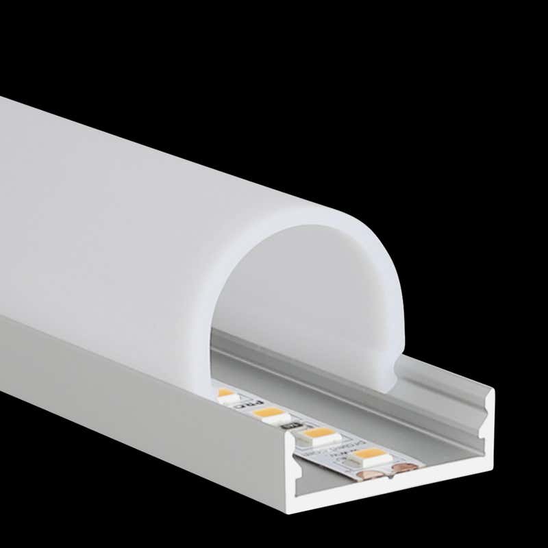 Aluminiumprofil M-Line Extra Low, 3m - PROLED | Bellalite Aluminiumprofil M-Line Extra Low, 3m - PROLED | Bellalite