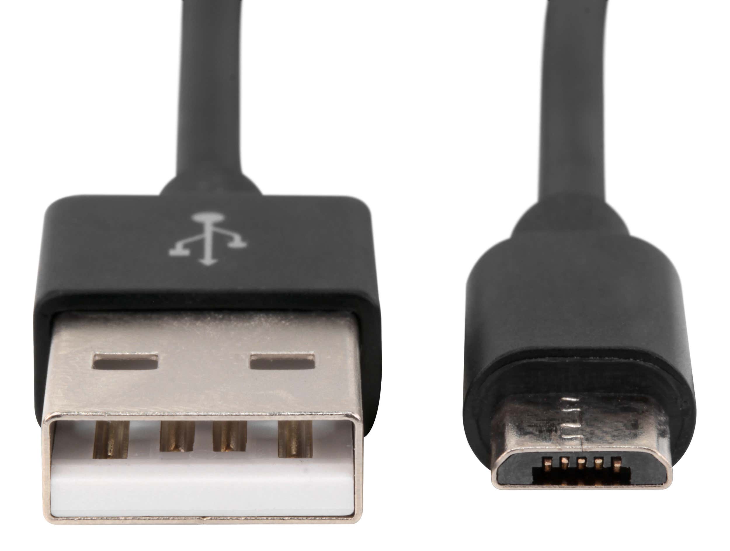 USB-Kabel Micro-USB 200cm - Ansmann | Bellalite USB-Kabel Micro-USB 200cm - Ansmann | Bellalite