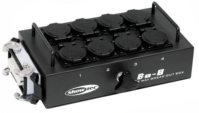 Uttagsbox BO8S1 Breakoutbox - Showgear | Bellalite Uttagsbox BO8S1 Breakoutbox - Showgear | Bellalite