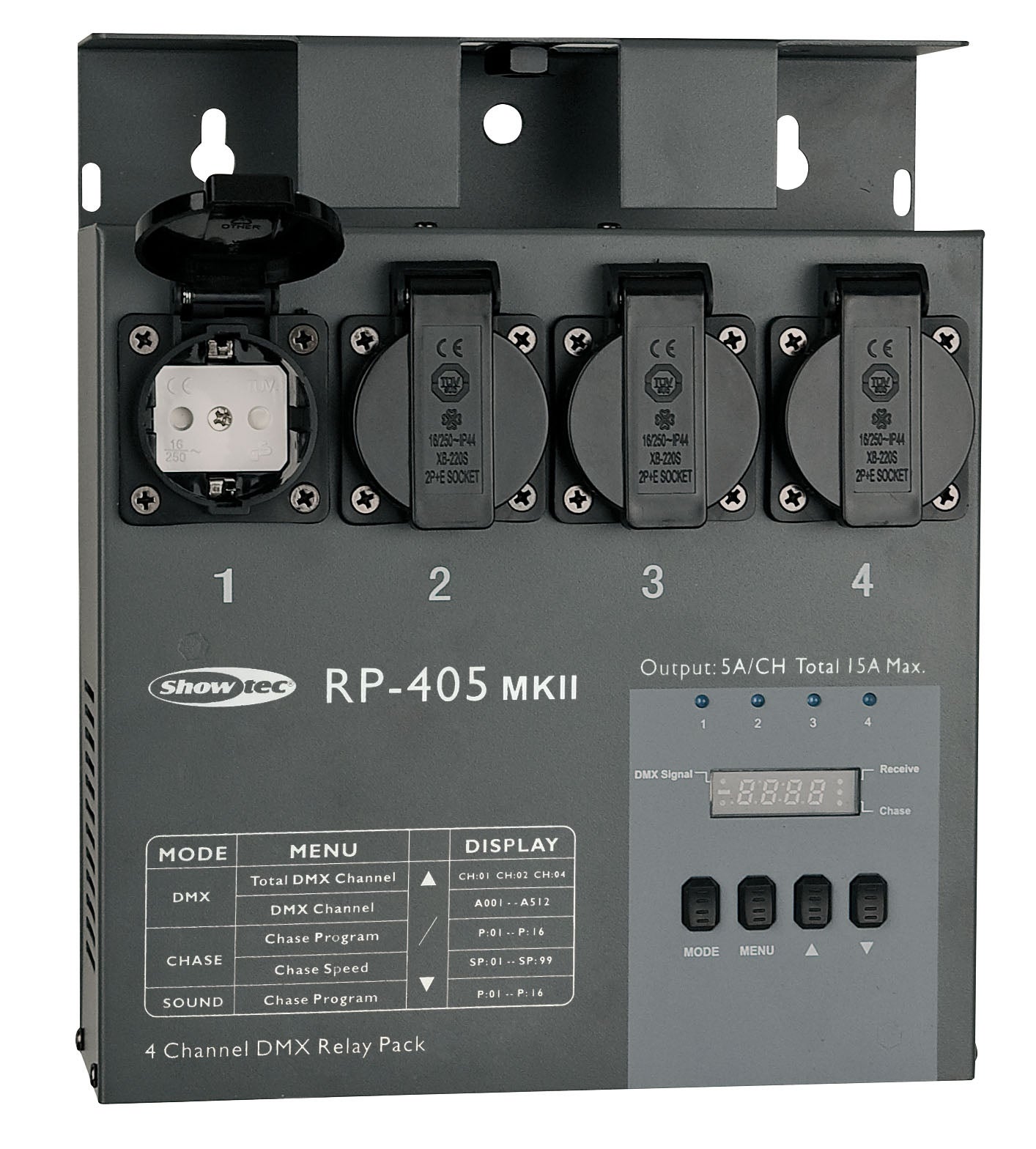 RP-405 MKII Relay pack - Showtec | Bellalite