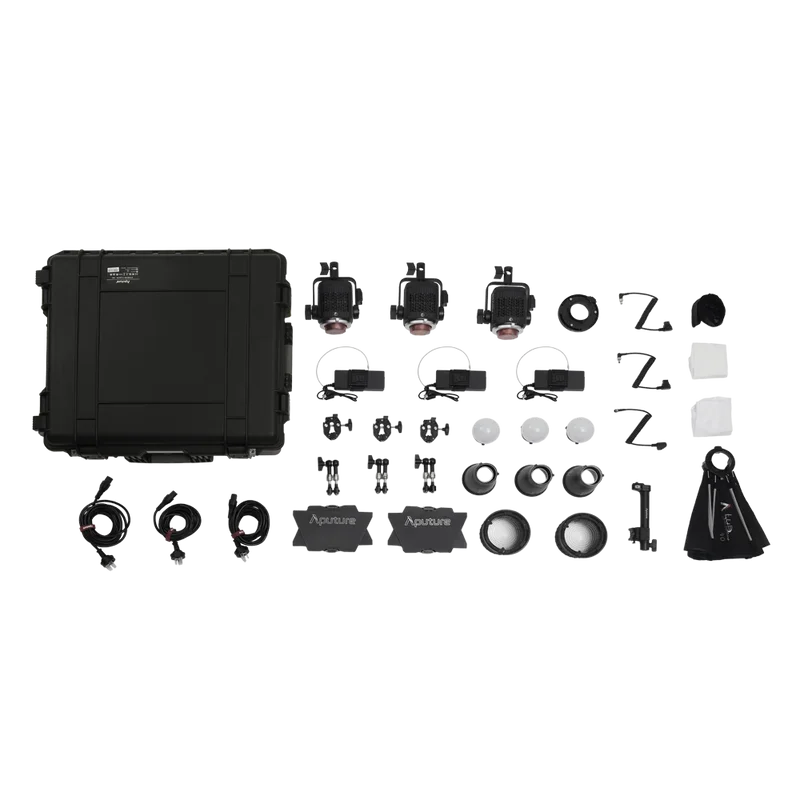Aputure Storm 80c 3-Light Kit  - APUTURE | Bellalite
