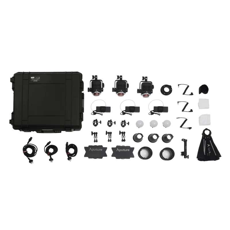 Aputure Storm 80c 3-Light Kit - APUTURE | Bellalite Aputure Storm 80c 3-Light Kit - APUTURE | Bellalite