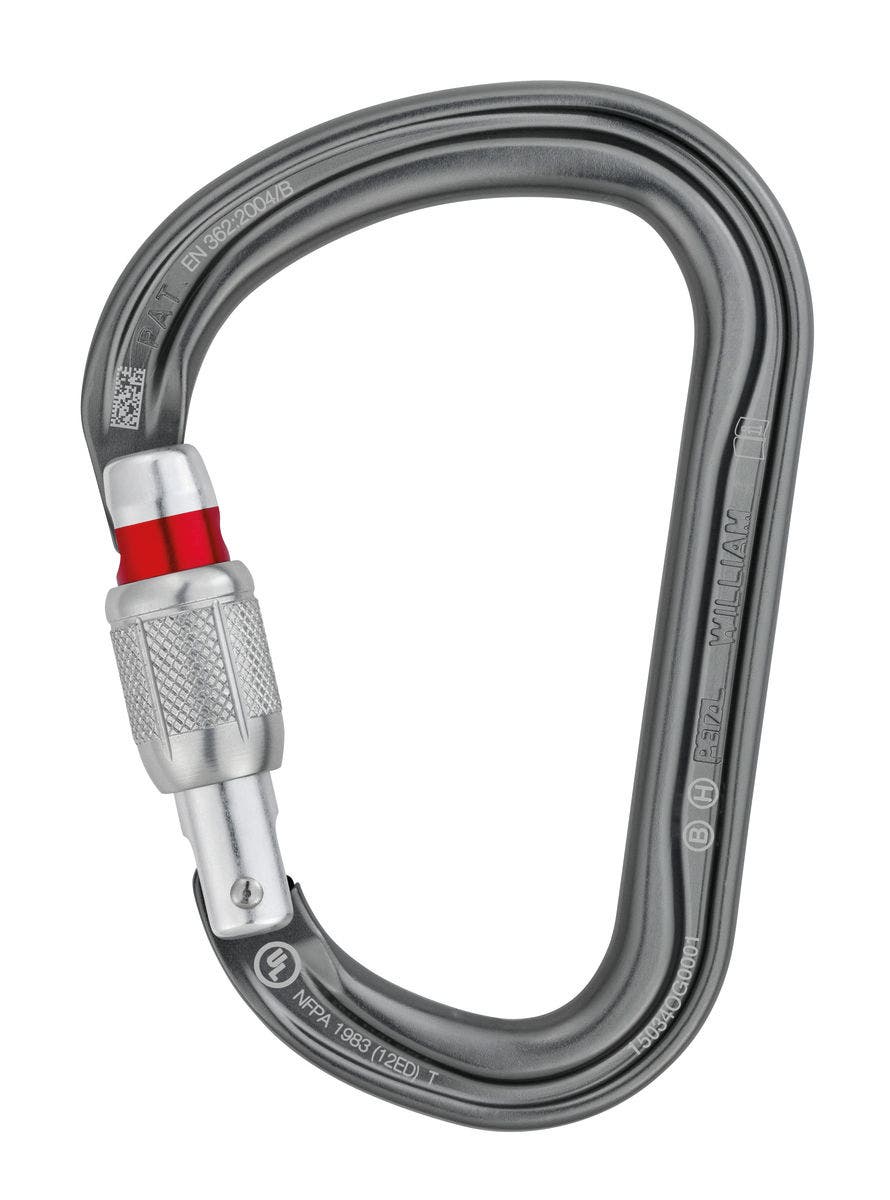 Petzl William Screw-Lock - Petzl | Bellalite Petzl William Screw-Lock - Petzl | Bellalite
