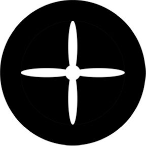 Propeller 4 Inverted Metallgobo, A-Size (100mm) - Rosco | Bellalite