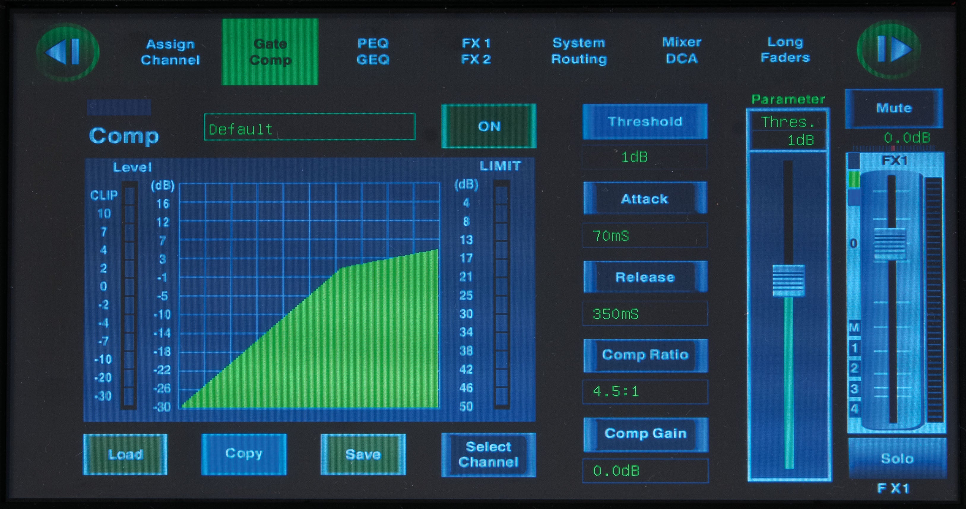 Ljudmixer DAP GIG-202TAB 20 Channel Digital Mixer with dynamics + DSP - DAP | Bellalite