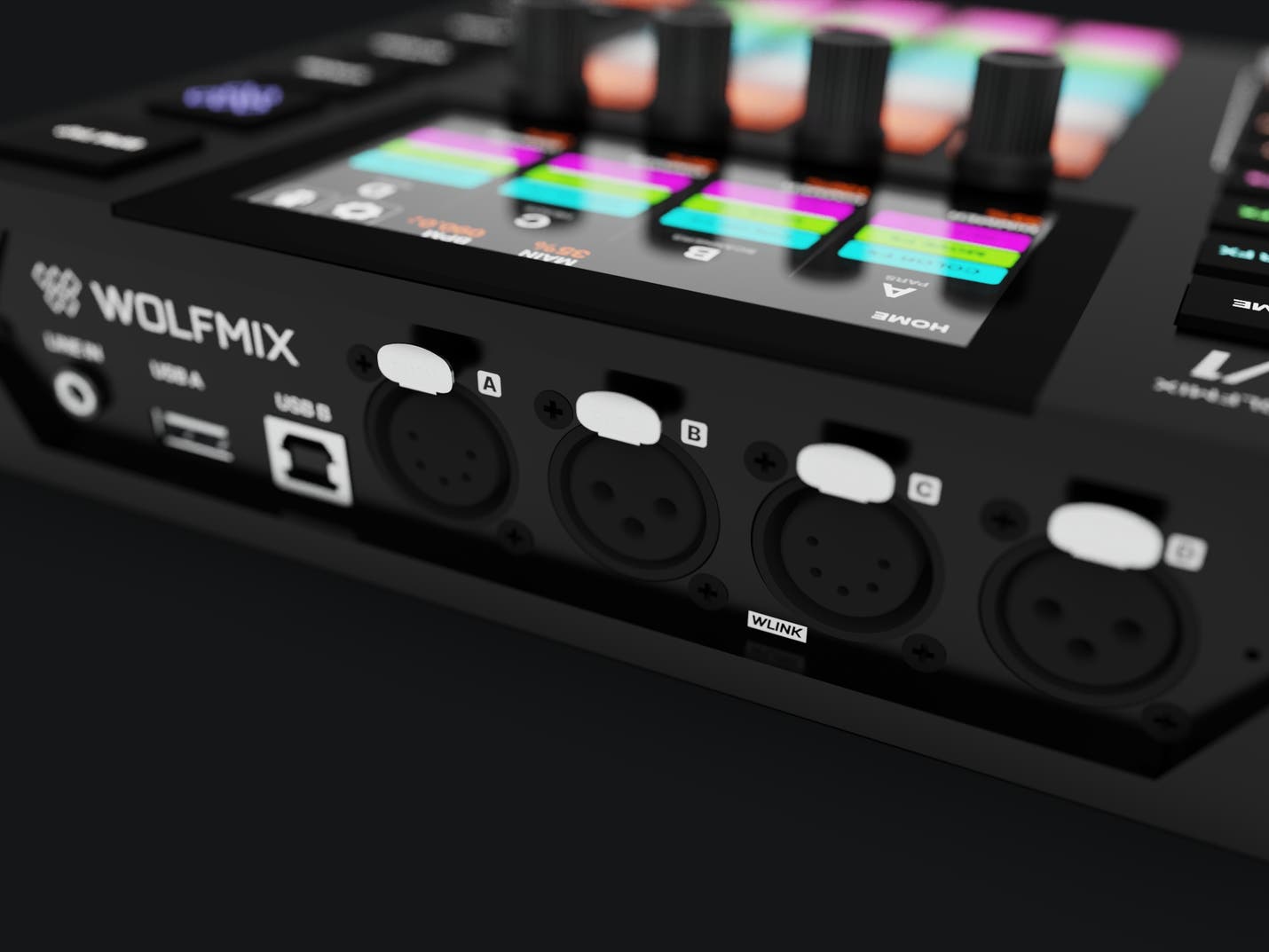 WOLFMIX W1-MK2 Standalone DMX Performance Controller - Wolfmix | Bellalite WOLFMIX W1-MK2 Standalone DMX Performance Controller - Wolfmix | Bellalite