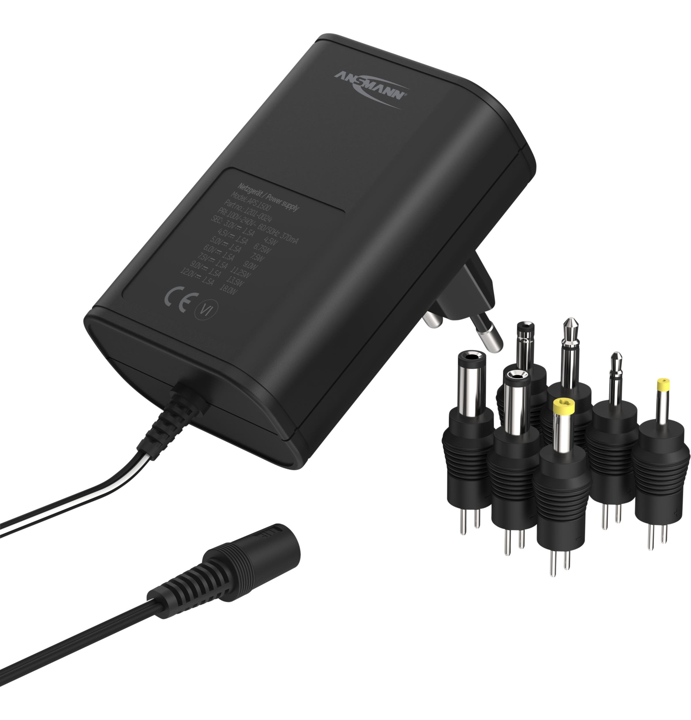 Nätdel Universal APS 1500 - Ansmann | Bellalite Nätdel Universal APS 1500 - Ansmann | Bellalite