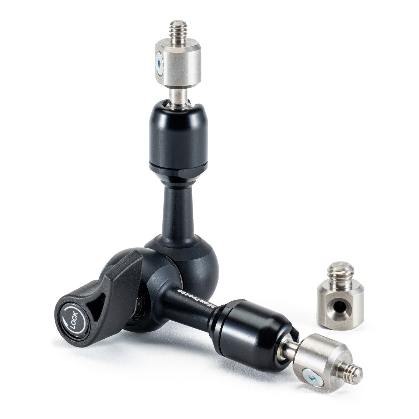 Manfrotto 244 Micro Variable Friction Arm Med utbytbara fästen - Manfrotto | Bellalite Manfrotto 244 Micro Variable Friction Arm Med utbytbara fästen - Manfrotto | Bellalite