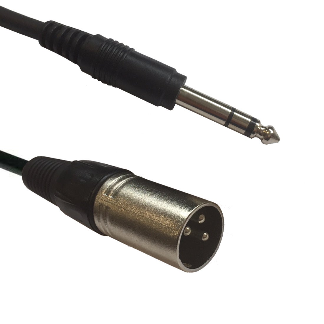 Adapterkabel 1x XLR 3-Pin Hane - 1x 6,3mm Stereo - ADJ Retail | Bellalite