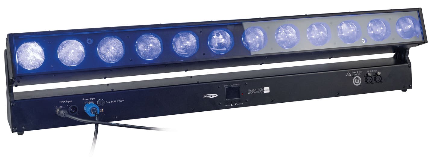 Phantom 1220 Zoombar 240W RGBW Moving LED Bar - Showtec | Bellalite Phantom 1220 Zoombar 240W RGBW Moving LED Bar - Showtec | Bellalite