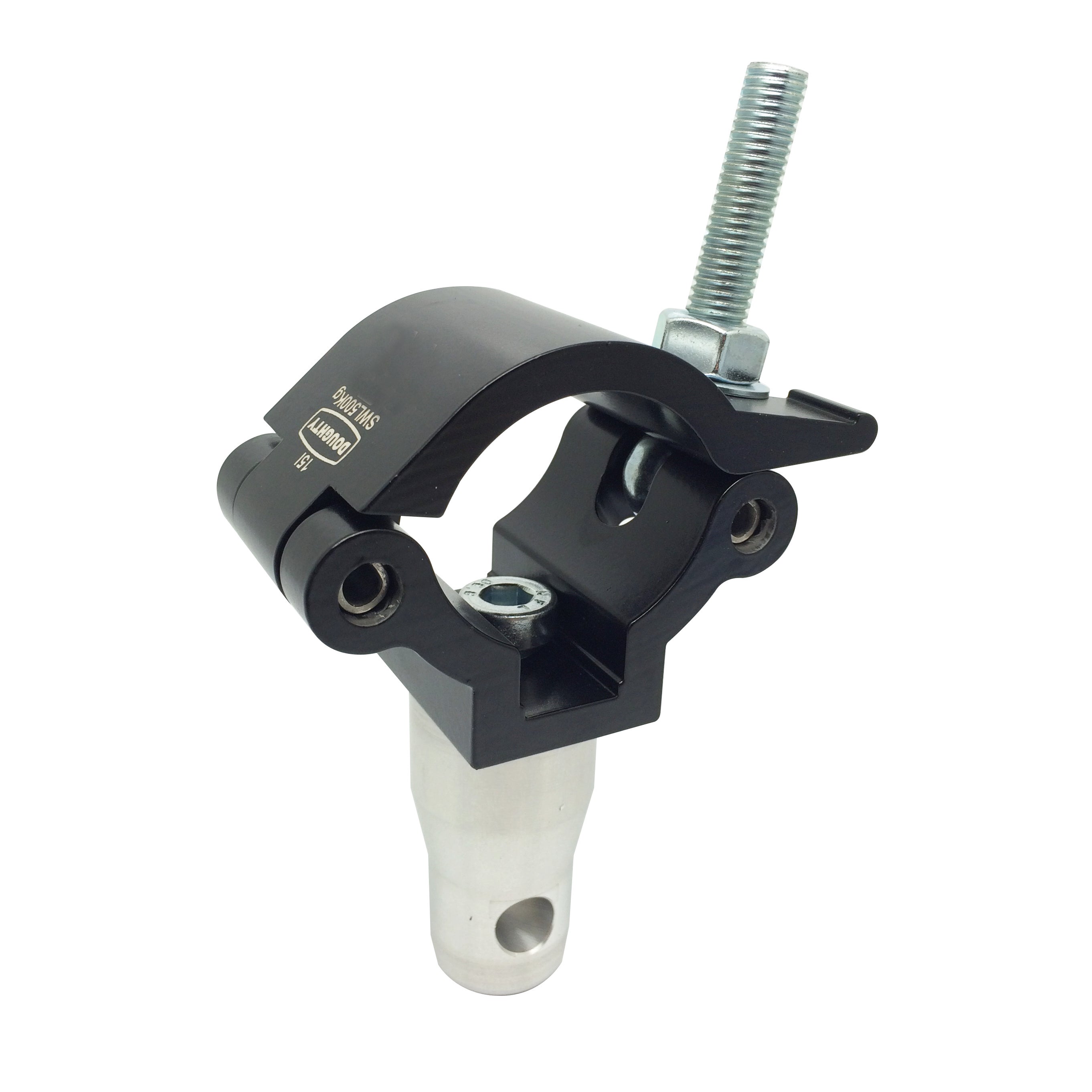 Doughty Lightweight Clamp m. Koppling Svart - Doughty | Bellalite