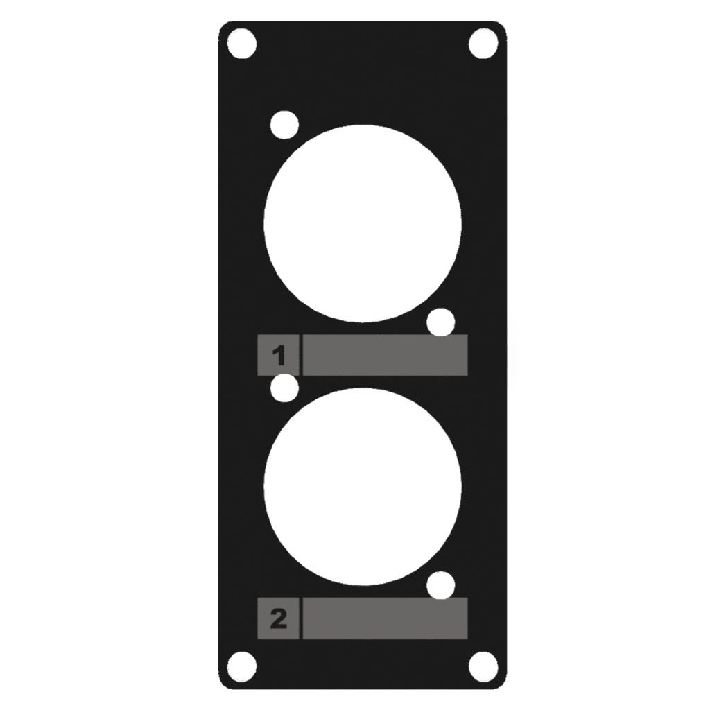 CASY Module f. 2x D-Size Kontakt - Caymon | Bellalite CASY Module f. 2x D-Size Kontakt - Caymon | Bellalite