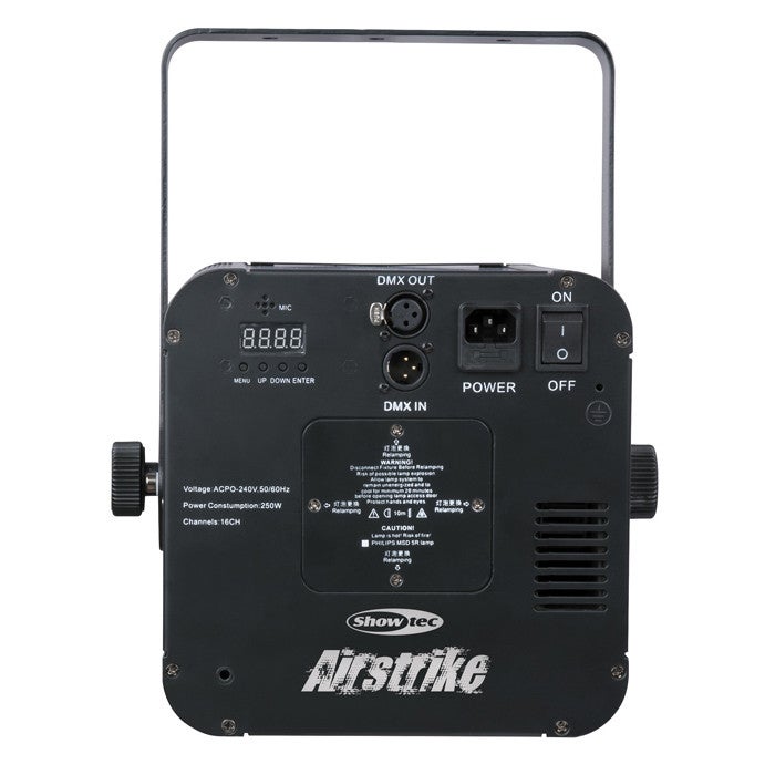 Airstrike Quad Beam Effect - Showtec | Bellalite