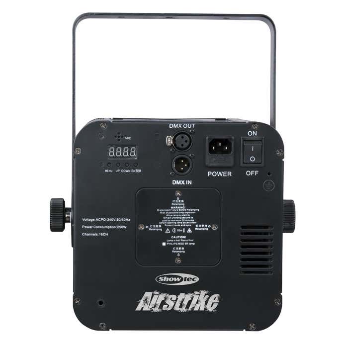 Airstrike Quad Beam Effect - Showtec | Bellalite Airstrike Quad Beam Effect - Showtec | Bellalite