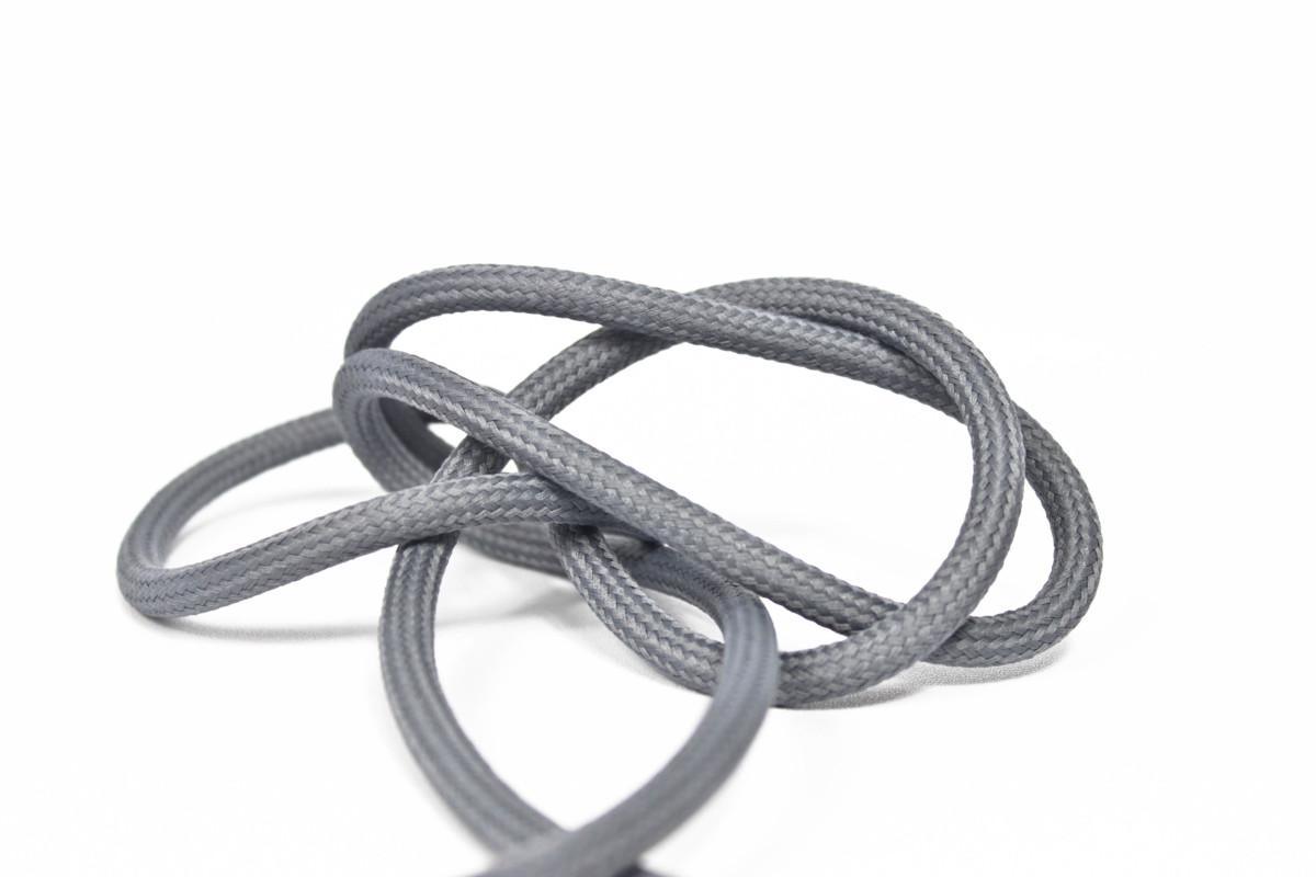 Textilkabel 3x0,75mm² Pewter - Frinab | Bellalite