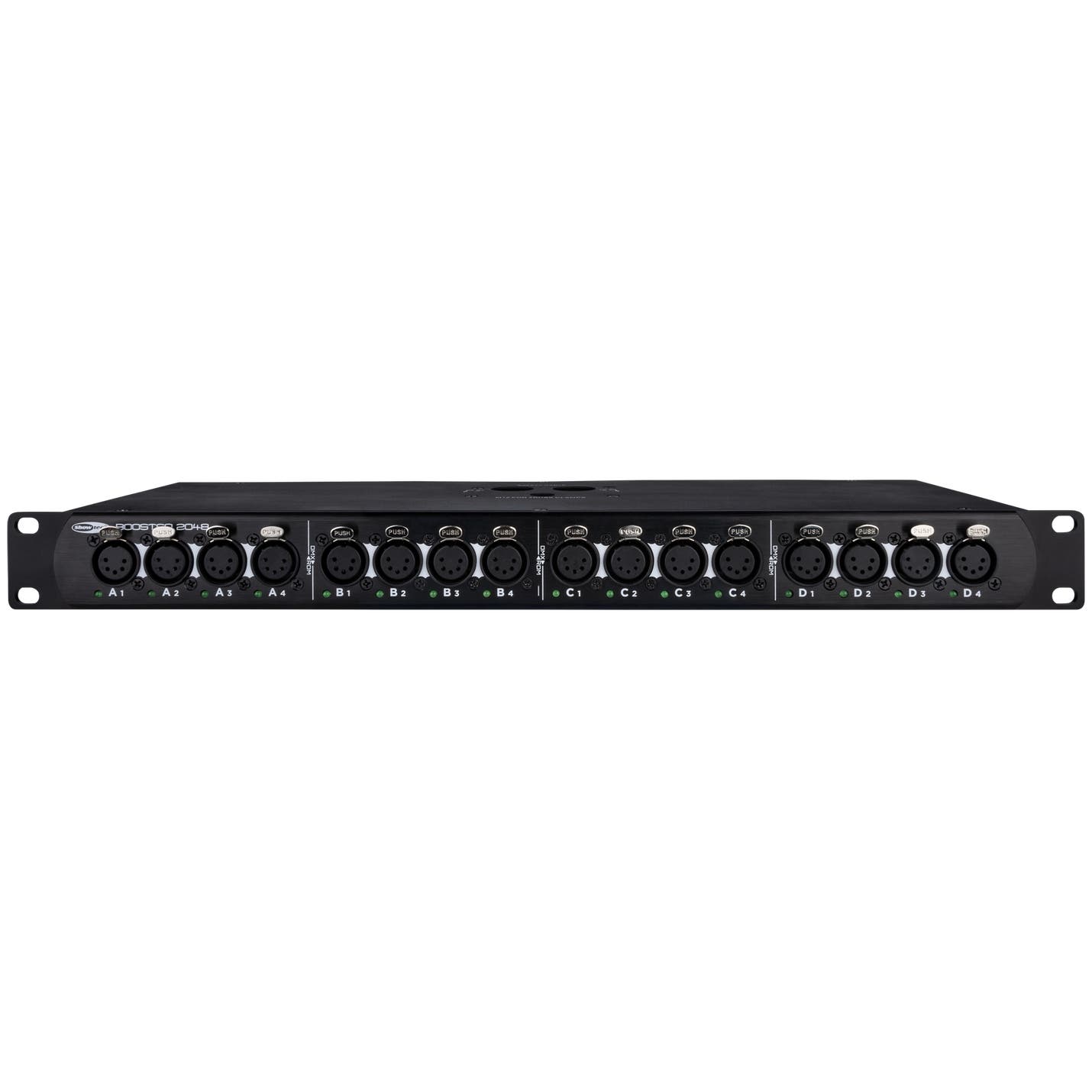 Booster 2048 4 Universe DMX Booster 5-pin XLR - Showtec | Bellalite Booster 2048 4 Universe DMX Booster 5-pin XLR - Showtec | Bellalite