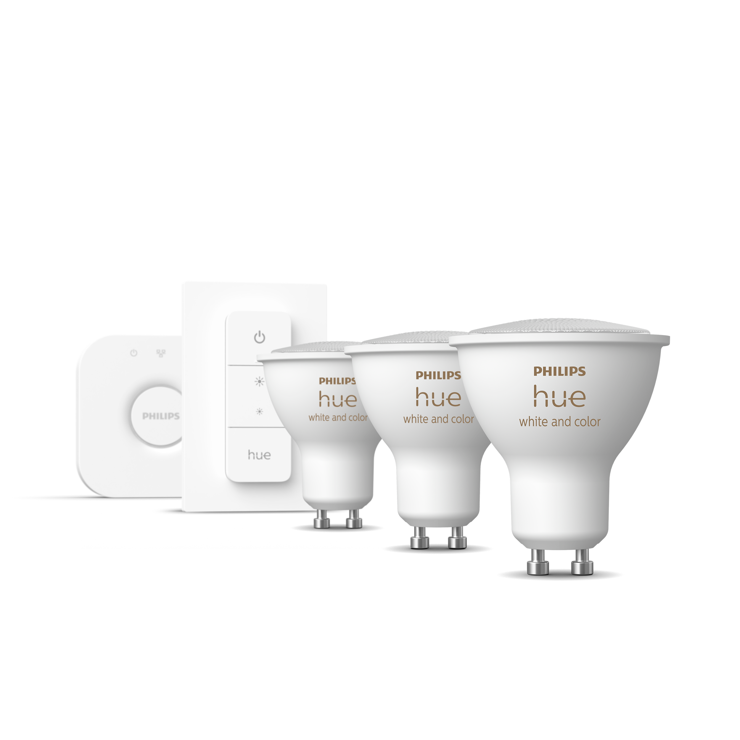 Philips Hue Startpaket 3x 6W White & Color GU10 - Philips Hue | Bellalite