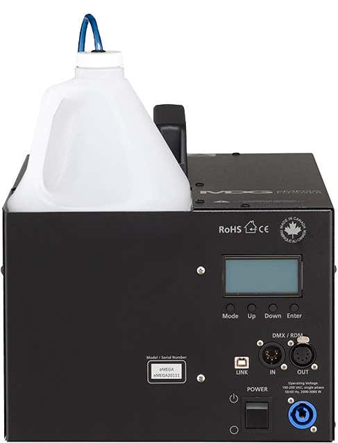 MDG eMega Double output fogger version, DMX / RDM - MDG | Bellalite MDG eMega Double output fogger version, DMX / RDM - MDG | Bellalite