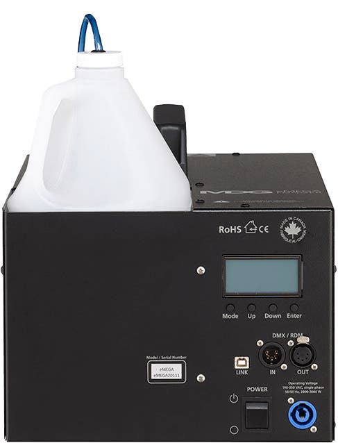 MDG eMega Double output fogger version, DMX / RDM - MDG | Bellalite MDG eMega Double output fogger version, DMX / RDM - MDG | Bellalite