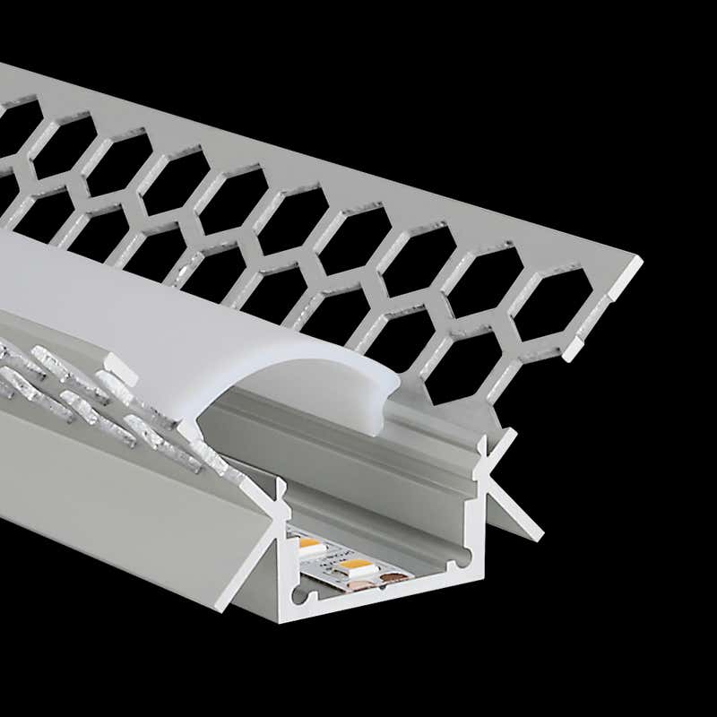 Aluminiumprofil M-Line Drywall Innerhörn, 2m - PROLED | Bellalite Aluminiumprofil M-Line Drywall Innerhörn, 2m - PROLED | Bellalite