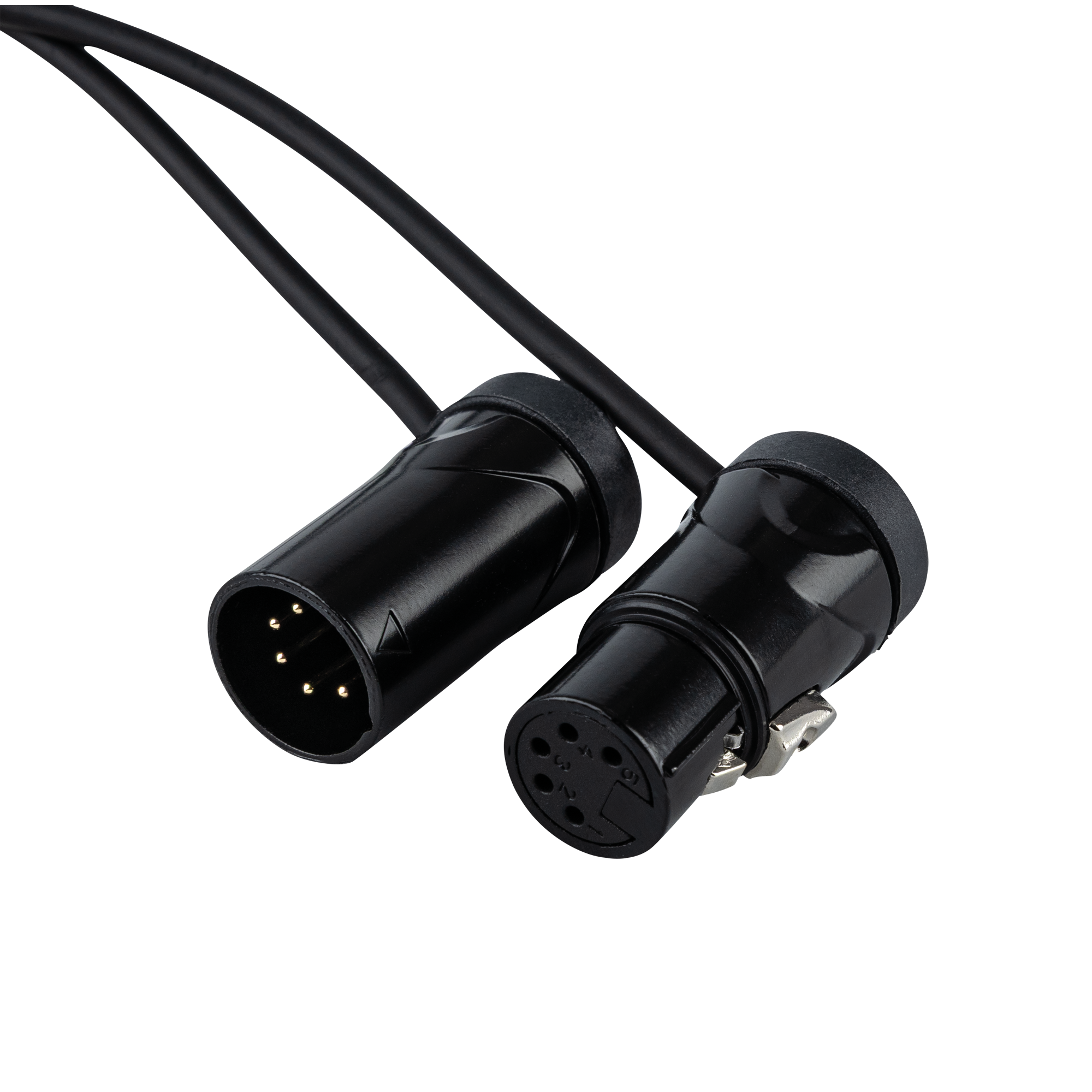 Patchkabel 5-Pin XLR DMX/AES-EBU 0,3m - DAP | Bellalite