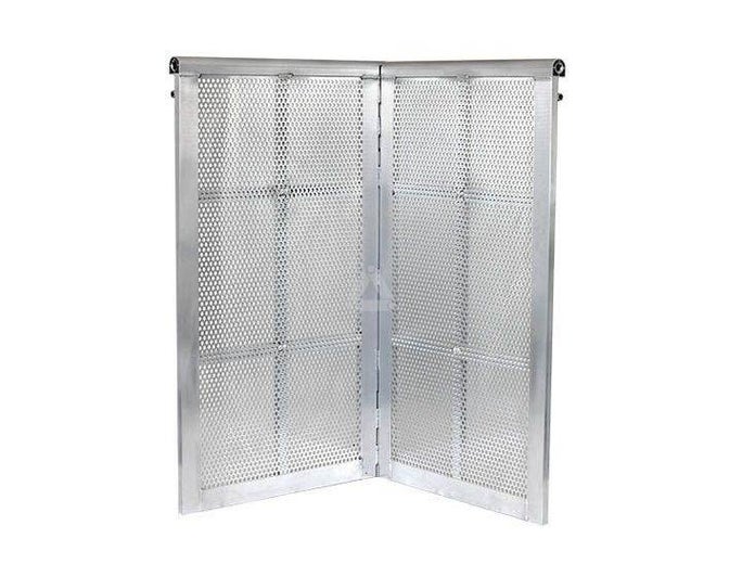 StageDex Crowd Barrier Corner Flexi 90-270° - Prolyte | Bellalite StageDex Crowd Barrier Corner Flexi 90-270° - Prolyte | Bellalite